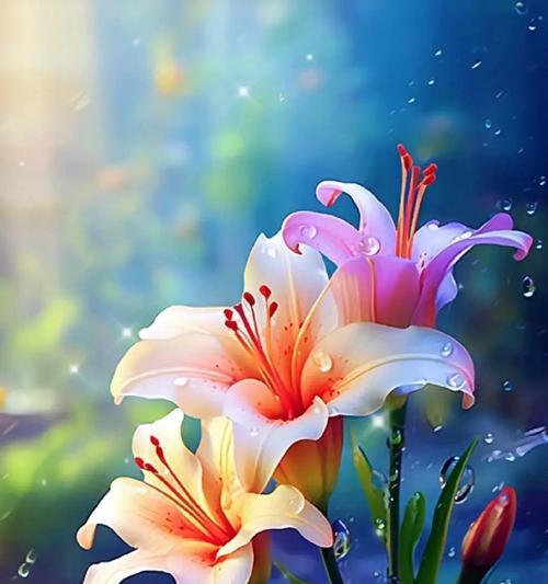 离别时赠送百合花有何象征？