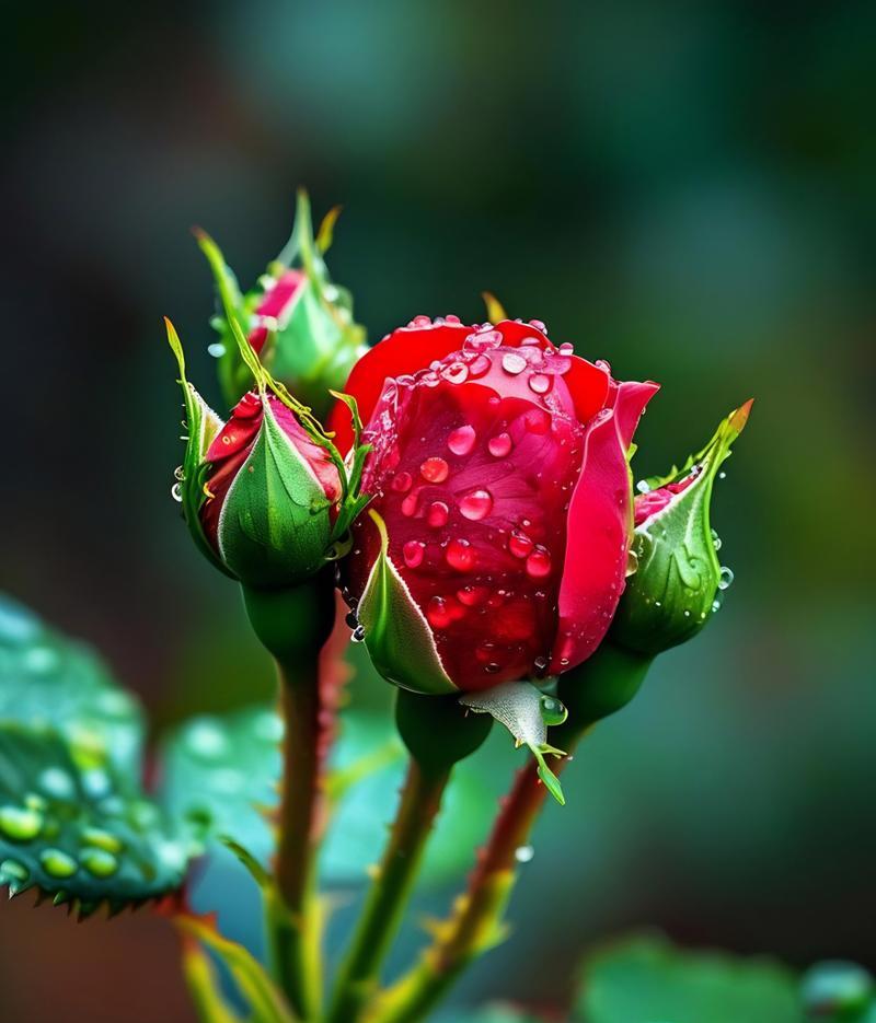 玫瑰花稀有品种有哪些？带花苞的品种有何特点？