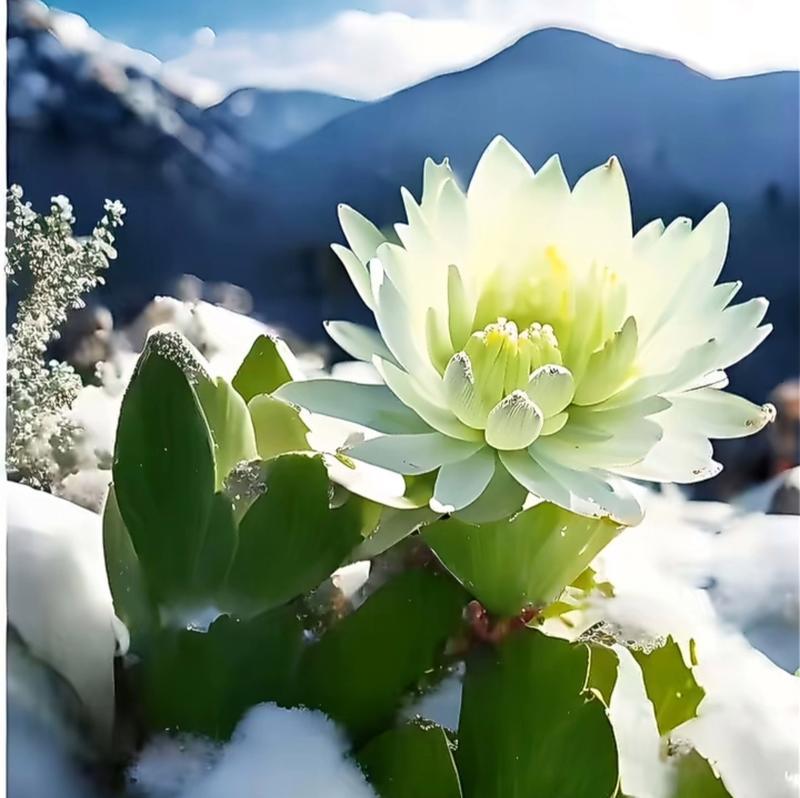 无刺仙人掌开红花的可能性及养护方法是什么？