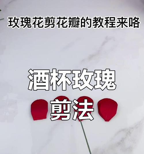 玫瑰花挂件尖角修剪的正确方法是什么？
