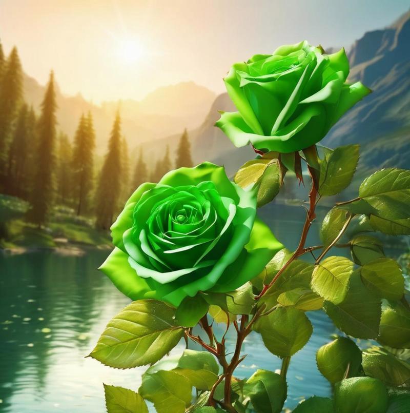 绿色玫瑰的花语有哪些含义？