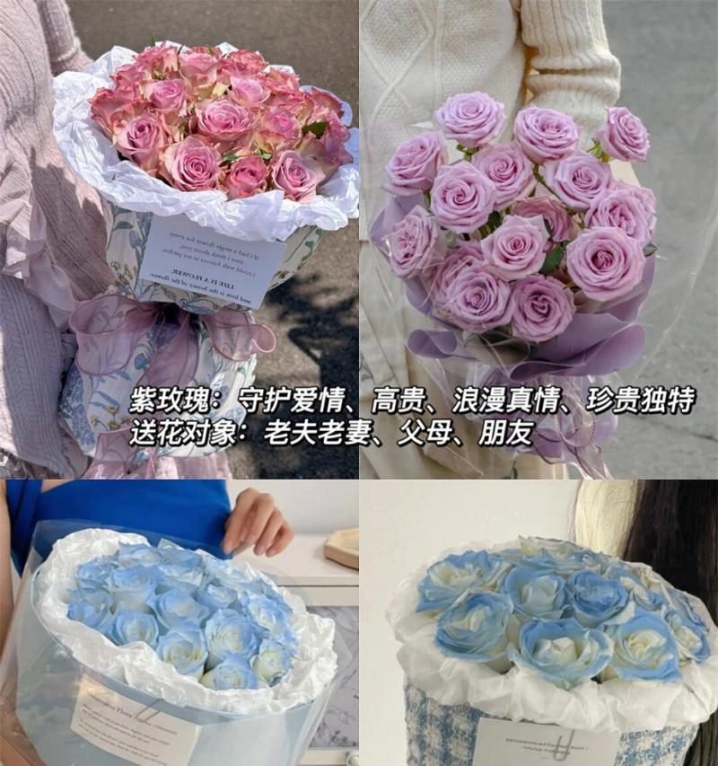 不同颜色玫瑰的花语分别是什么？如何选择？