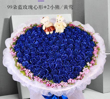 蓝色鲜花的花语有哪些含义？蓝色鲜花代表什么？