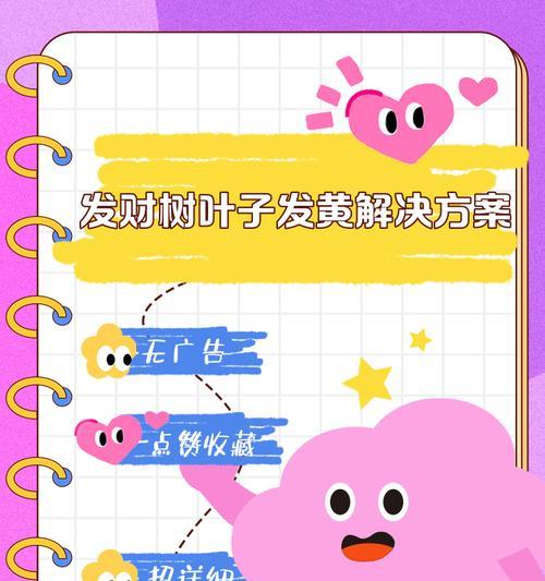 发财树的叶子发黄怎么办？如何解决？