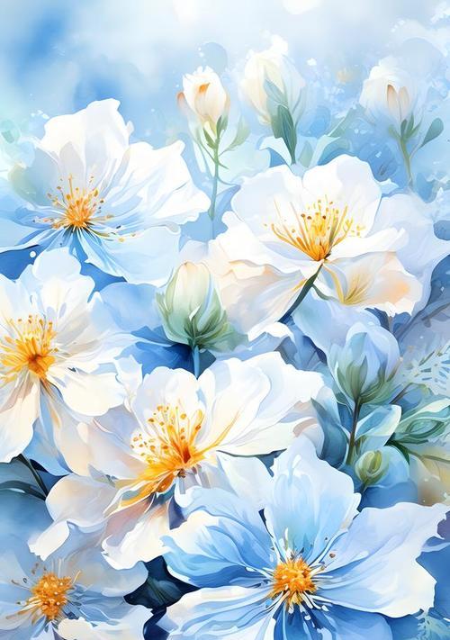 白蓝的花象征着什么？白蓝花卉的含义有哪些？