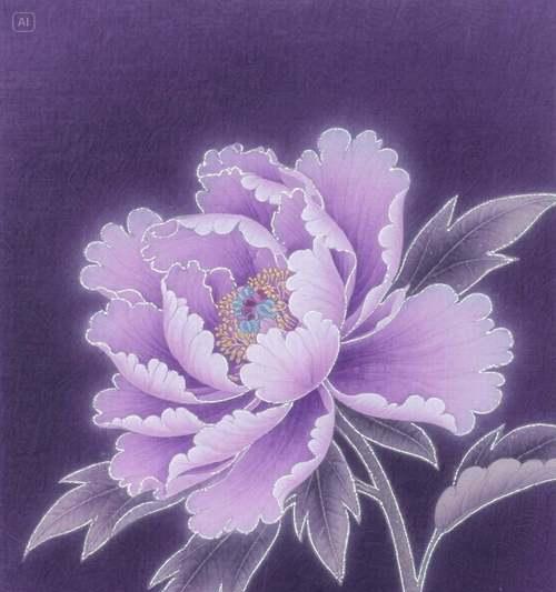 紫色牡丹花象征着什么？它的花语是什么？