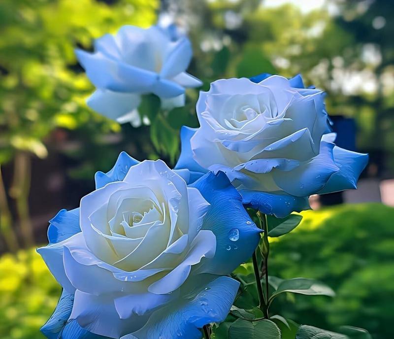 冰蓝色的花通常象征着什么？适合在哪些场合使用？