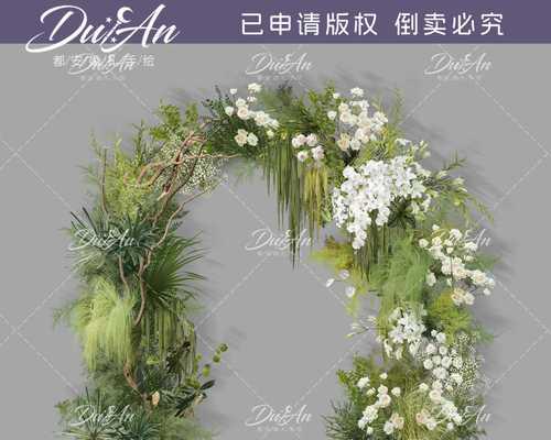 拱门花采用两种颜色有什么特别寓意？