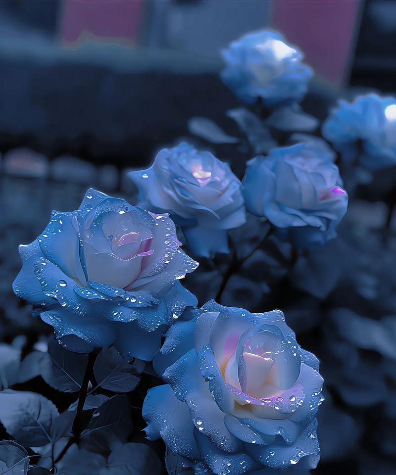 蓝玫瑰花的颜色有何意义？蓝色玫瑰的花语是什么？