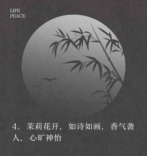 茉莉花象征爱情的诗句有哪些？